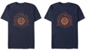 Fifth Sun Men's Time Variance Authority Badge Short Sleeve Crew T-shirt